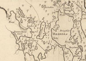 Fig. H10.2. Mackenzie's 1776 chart of Lewis (Map.Rol.a.3, courtesy of The Trustees of the National Library of Scotland)